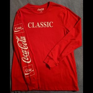 Long sleeve Coca-Cola tee shirt